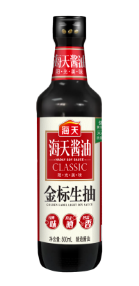 Светлый соевый соус "Золотой знак" Haday 500 мл